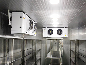 雙溫冷庫工程內(nèi)景圖