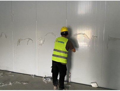 荊州老家味道5000立方米食品冷庫解凍庫及速凍庫建造一體化案例